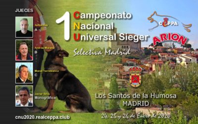 I CAMPEONATO NACIONAL UNIVERSALSIEGERS REAL CEPPA